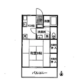 シルバーピア緑町【1階】の間取り