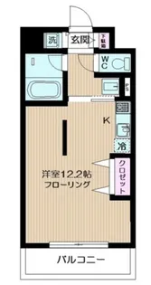 メゾンドゥグランディル【3階】の間取り