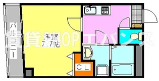 ウイングテラス大久保【4階】の間取り