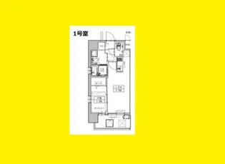 1LDKの間取り画像