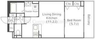 シャレー自由が丘カワベ第16【3階】の間取り