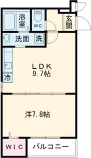 グランメゾンゆずり葉I番館【1階】の間取り
