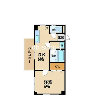 ハイムM&S柴崎【4階】の間取り