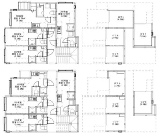 メゾンルミエール千住【2階】の間取り