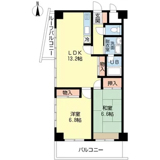 プロシードK2【9階】の間取り