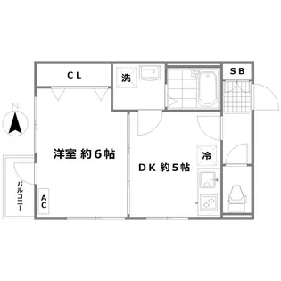 MAISON DE MIKI【2階】の間取り