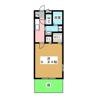メルヴェーユ東静岡 B【1階】の間取り