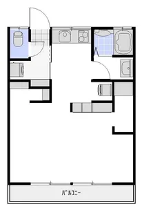 コーポアルカディア【1階】の間取り