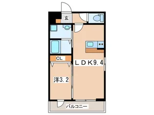 仮)本町2丁目新築工事【2階】の間取り