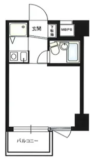 ライオンズプラザヨコハマ戸部【9階】の間取り