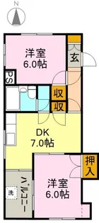 瓜島ビル【3階】の間取り
