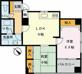 東京都千代田区神田三崎町2【マンション】の間取り