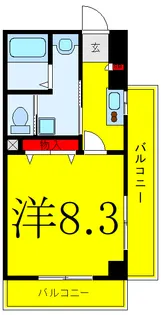 東京都板橋区三園1【マンション】の間取り
