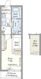 Maison de Chouchou Takasago【2階】の間取り