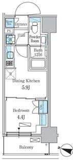 東京都板橋区清水町【マンション】の間取り