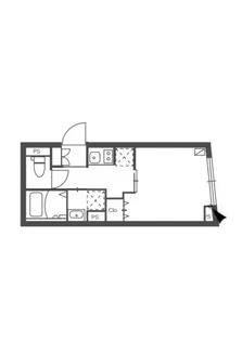 東京都品川区荏原1【マンション】の間取り