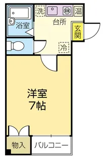 サンクレール【1階】の間取り