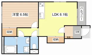 ディアステイ【1階】の間取り