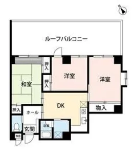 ユーコート星川【5階】の間取り