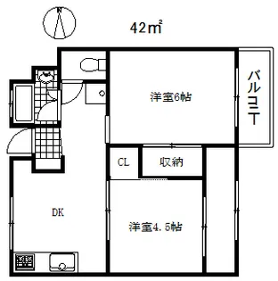 エスペランサ魚崎【5階】の間取り