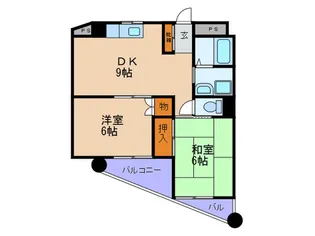 マンション春秋【3階】の間取り