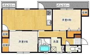 ロイヤルコート松並【2階】の間取り