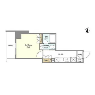 BPRレジデンス御嶽山【1階】の間取り