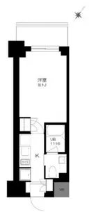 プライマル勝どき【7階】の間取り