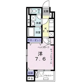 セイバリー西葛西I【3階】の間取り