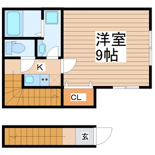 メゾン・ド・マノン【2階】の間取り