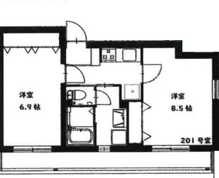 ファーム・ヴィラII【2階】の間取り