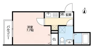 NKクレール宮原町【1階】の間取り