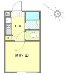 Wellbeing青砥II【2階】の間取り