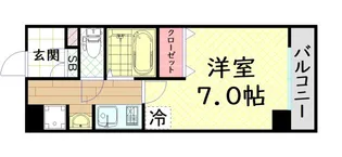 ラナップスクエア阿波座【2階】の間取り