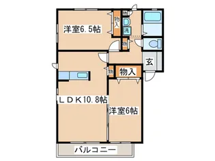 ファミ-ルウチダ【2階】の間取り