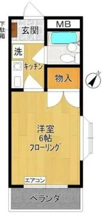 第一清水ビル【2階】の間取り