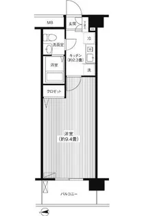 ル・ポローニア【4階】の間取り