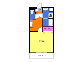 スプリングス赤坂1【2階】の間取り