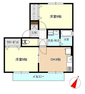 アメニティ ヒカリ【1階】の間取り