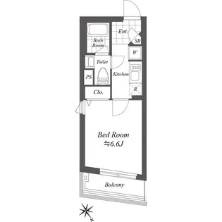 グランデュオ若林V【2階】の間取り