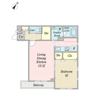 IXSIA日吉【2階】の間取り