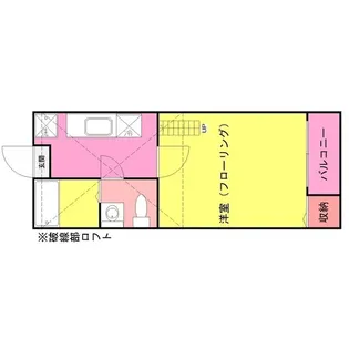 コンフォートヴィラ・寒川【1階】の間取り