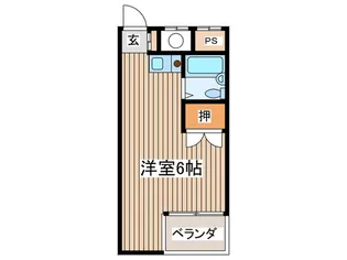 ビラキャスケードの間取り