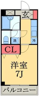 キャトルセゾン【2階】の間取り