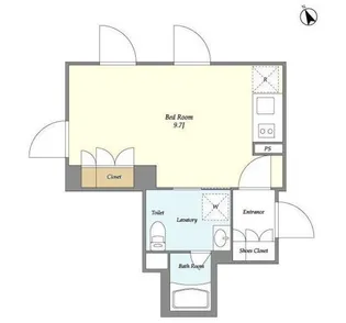 KDXレジデンス吉祥寺【4階】の間取り