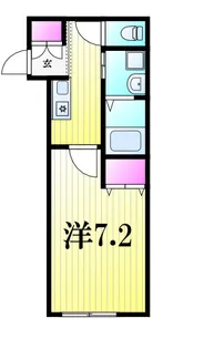 SKリデンテ北松戸【2階】の間取り