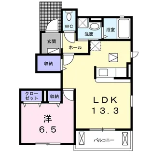 セノーテ A【1階】の間取り