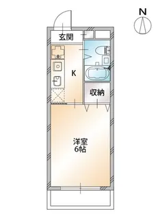 ラフォーレヒル【1階】の間取り