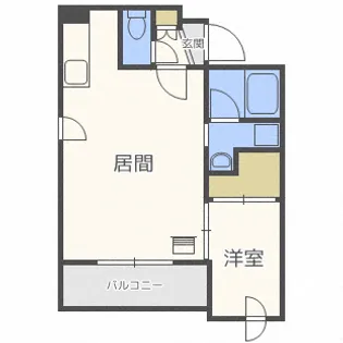 シャリテ澄川I【2階】の間取り