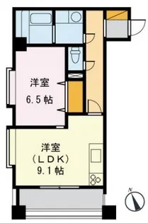 ピアライフアルファ【2階】の間取り